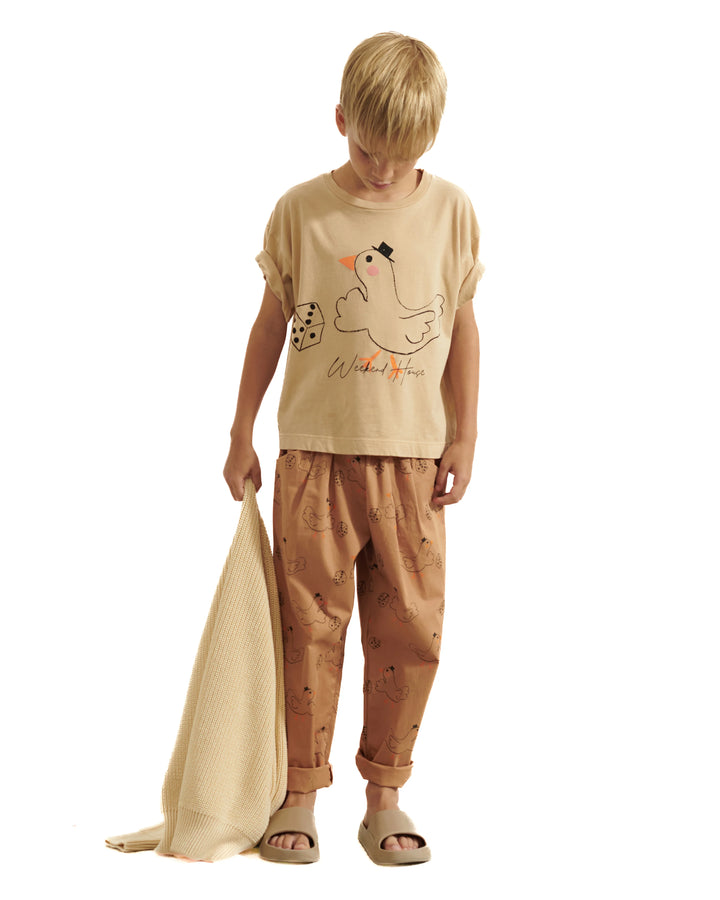 WEEKEND HOUSE KIDS GOOSE T-SHIRT