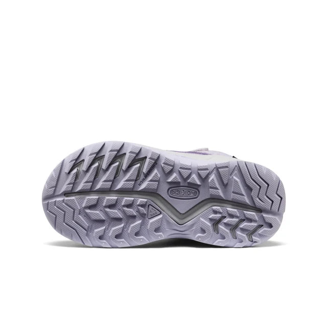 >KEEN Kids Hightrail Versatile Traction Waterproof Hiking Boot - PURPLE HAZE/THISTLE