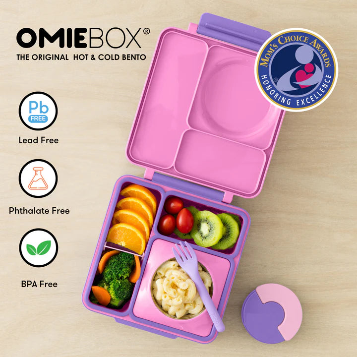 >OmieBox Lunch Box - Unicorn Pink