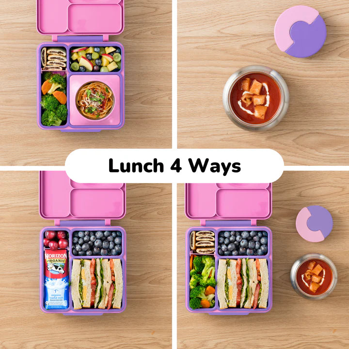 >OmieBox Lunch Box - Unicorn Pink