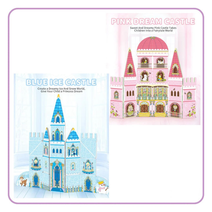 2in1 Magic Castle Magnetic Tiles (65pcs)