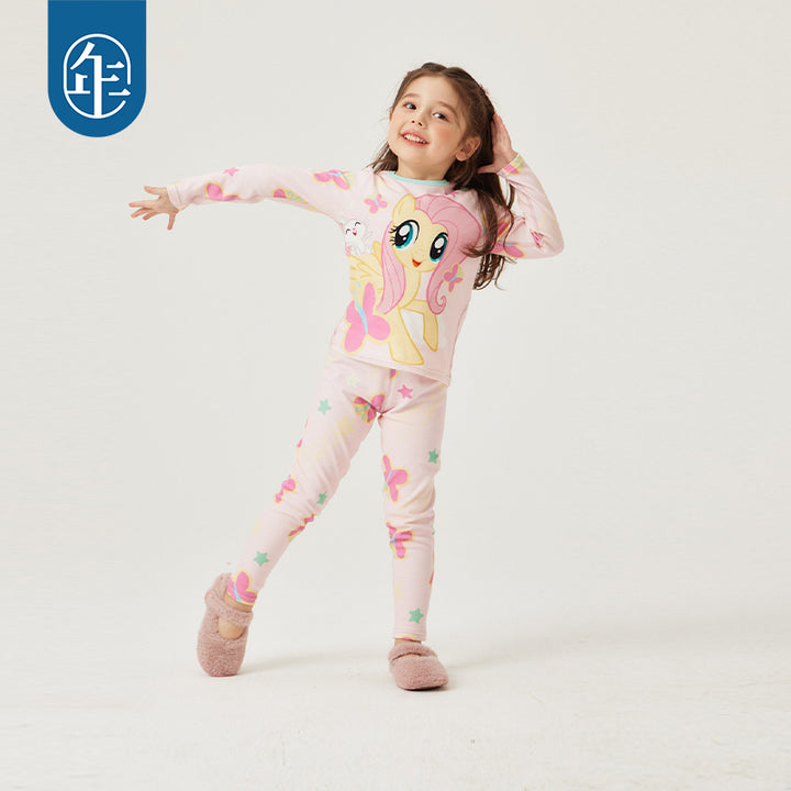 >Nian 年衣 小马宝莉家居服套装 - 石蕊粉