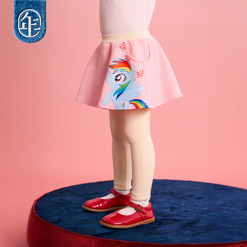 >Nian 年衣 小马宝莉新年裙裤 - 石蕊粉