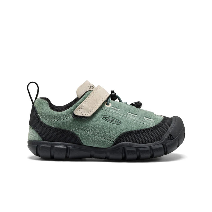 >KEEN Kids Jasper II Play-Anywhere Comfort Leather Sneaker - LILY PAD/BIRCH
