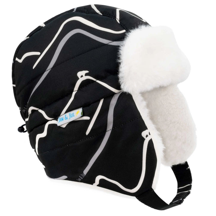 >Jan & Jul Kids Toasty-Dry Trapper Hat - Bear Mountain