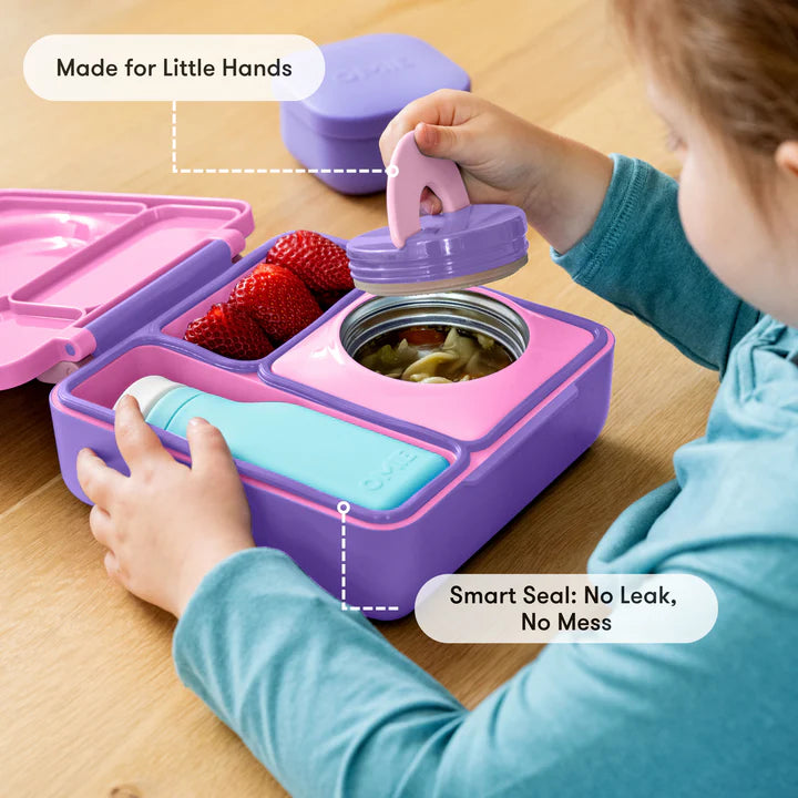 >OmieBox Lunch Box - Unicorn Pink