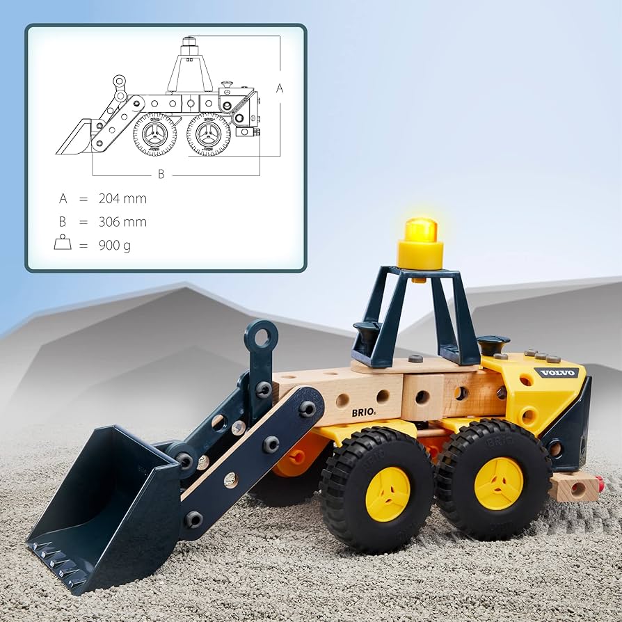 >BRIO Builder Volvo Wheel Loader 34598