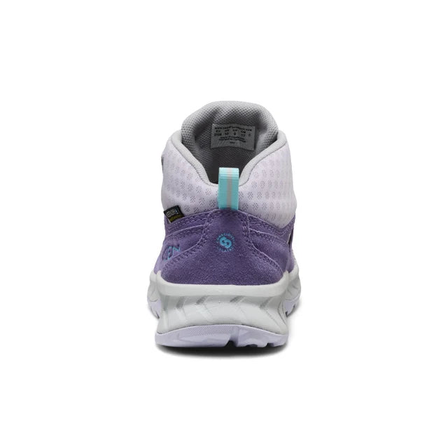 >KEEN Kids Hightrail Versatile Traction Waterproof Hiking Boot - PURPLE HAZE/THISTLE
