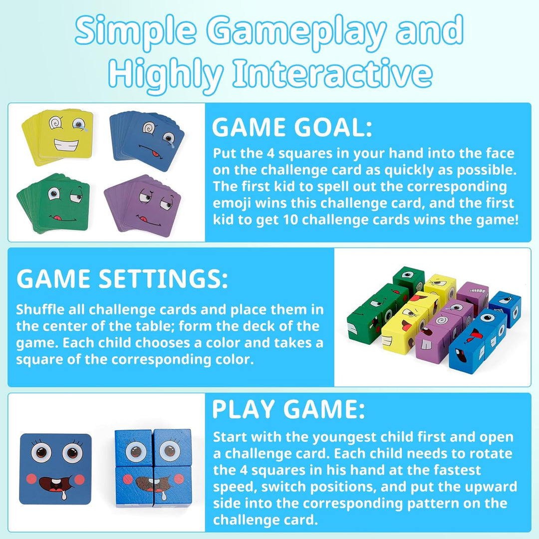 Expressions Matching Block Puzzle Building Cubes Game 3+