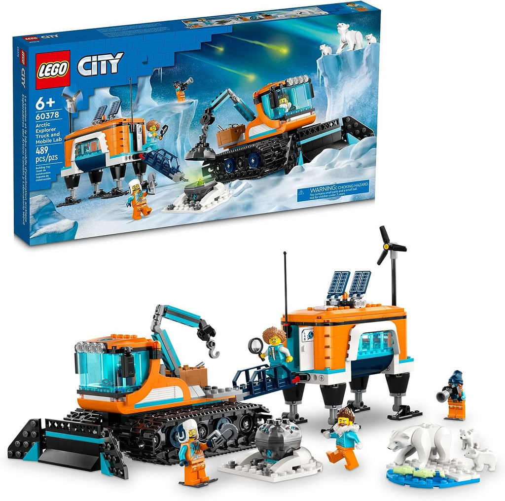 シェイプリフト Lego CITY 60378 Arctic Explorer Truck and Mobile Lab – Mom