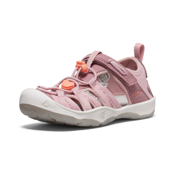 >KEEN Kids Moxie Lightweight Sandal - Nostalgia Rose/Papaya Punch