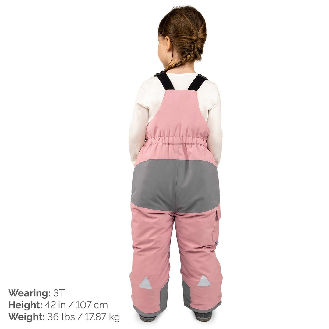 >Jan &amp; Jul Kids Snow Overalls - Dusty Pink