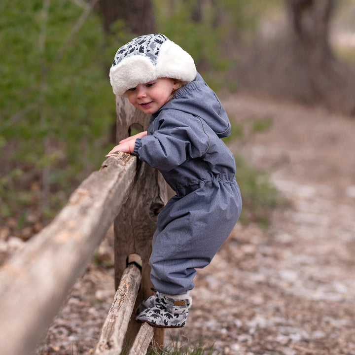 >Jan & Jul Kids Toasty-Dry Trapper Hat - Bear