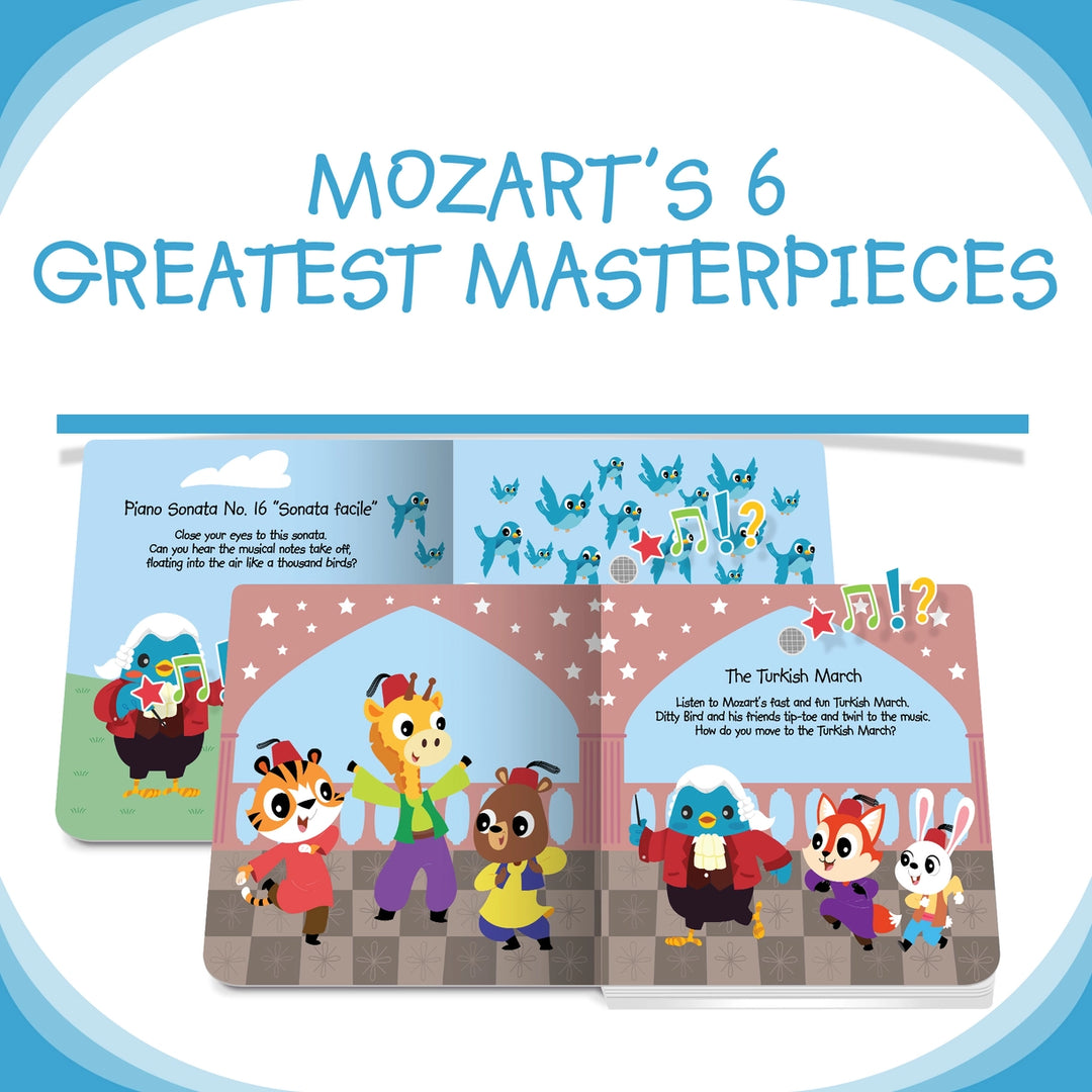 Ditty Bird Baby Sound Book:  Music of MOZART