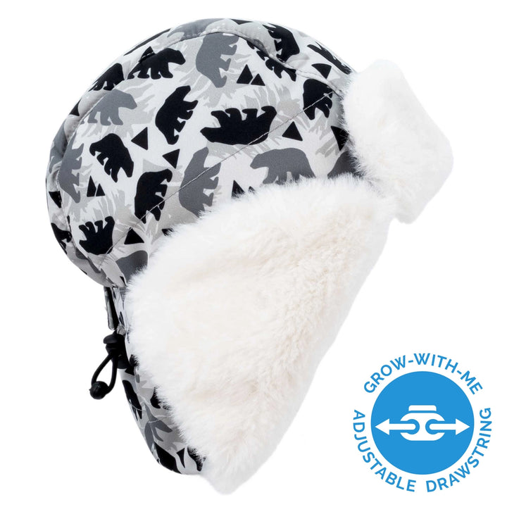>Jan & Jul Kids Toasty-Dry Trapper Hat - Bear