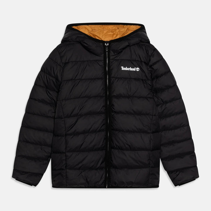 Timberland Kids Black Puffer Winter Jacket