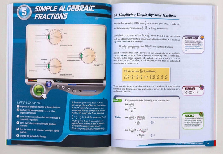 Singapore Math - Dimensions Math Textbook 8A