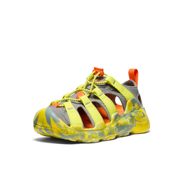 KEEN Kid's Hyperport H2 Extra Cushy Sandal - Evening Primrose/Steel Grey