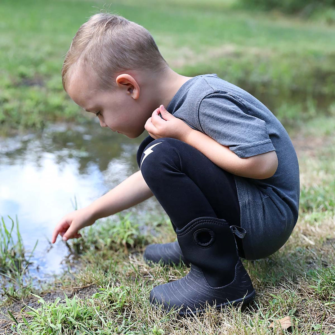 >Jan & Jul Kids Toasty-Dry Lite Winter Boots - Black Birch