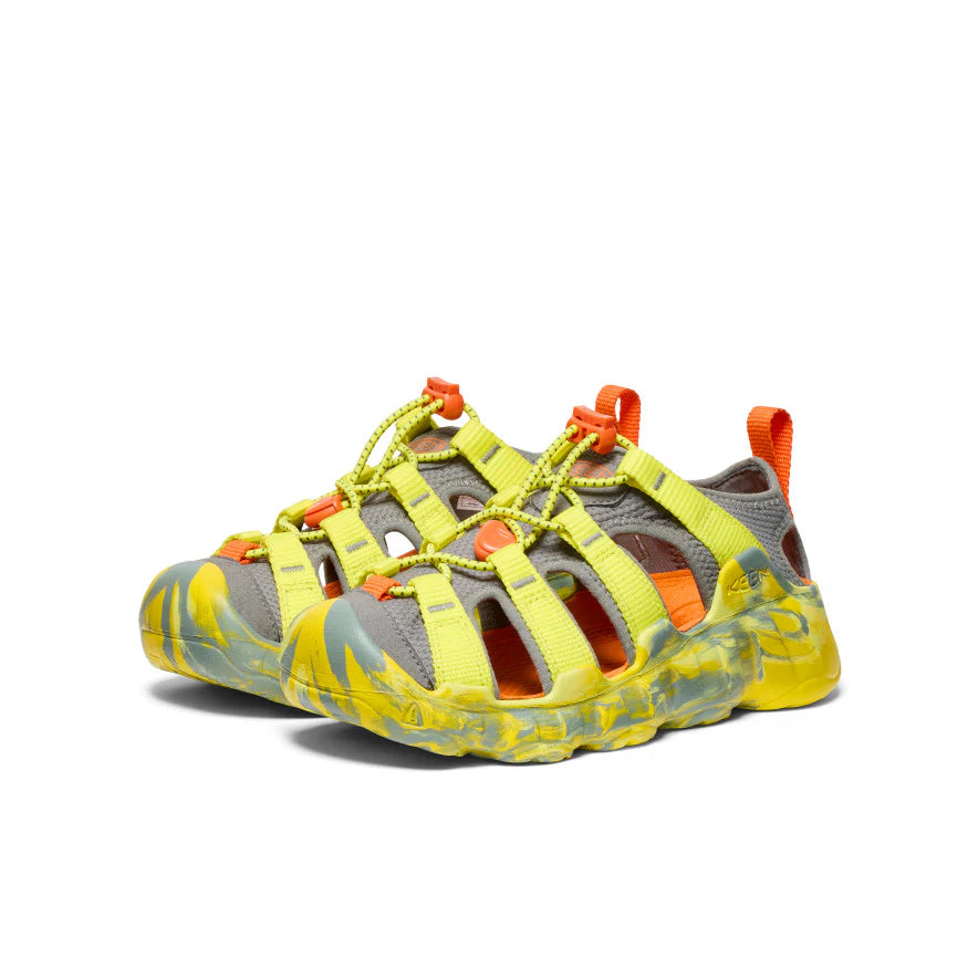KEEN Kid's Hyperport H2 Extra Cushy Sandal - Evening Primrose/Steel Grey