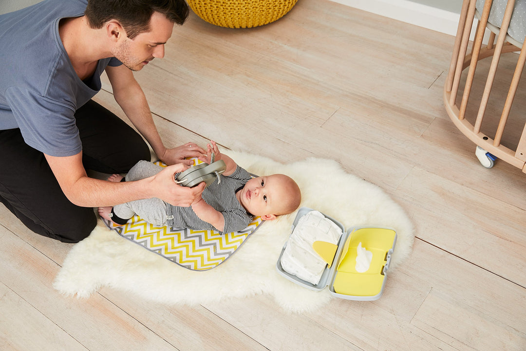B Box Diaper Changing Station - Mellow Lellow