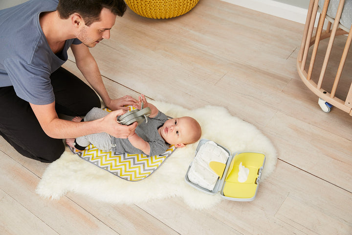 B Box Diaper Changing Station - Mellow Lellow