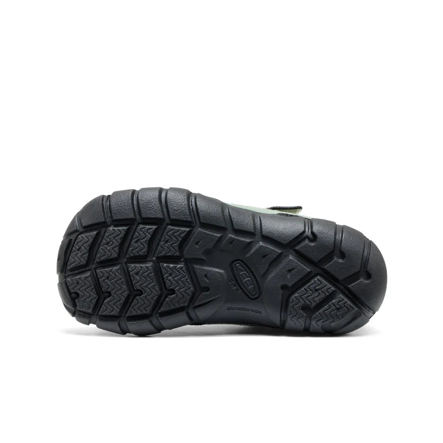 >KEEN Kids Jasper II Play-Anywhere Comfort Leather Sneaker - LILY PAD/BIRCH