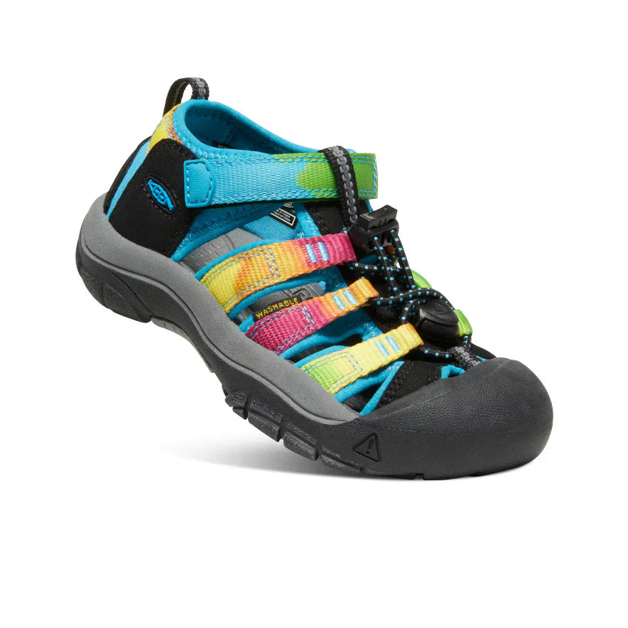 KEEN Kids Newport H2 Quick-Dry Sandal - Rainbow Tie Dye