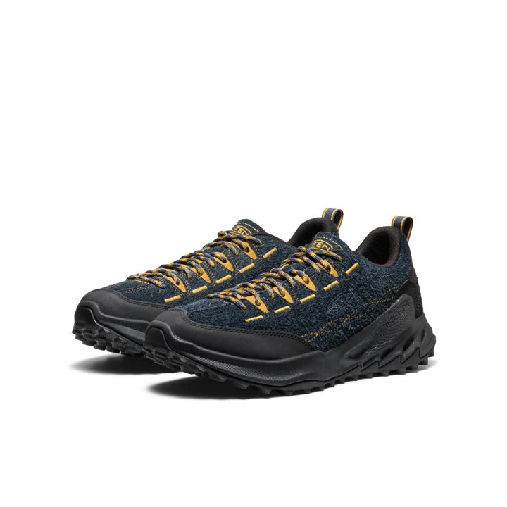 >KEEN Men's Jasper Zionic Sneaker - Sky Captain/Lemon Curry