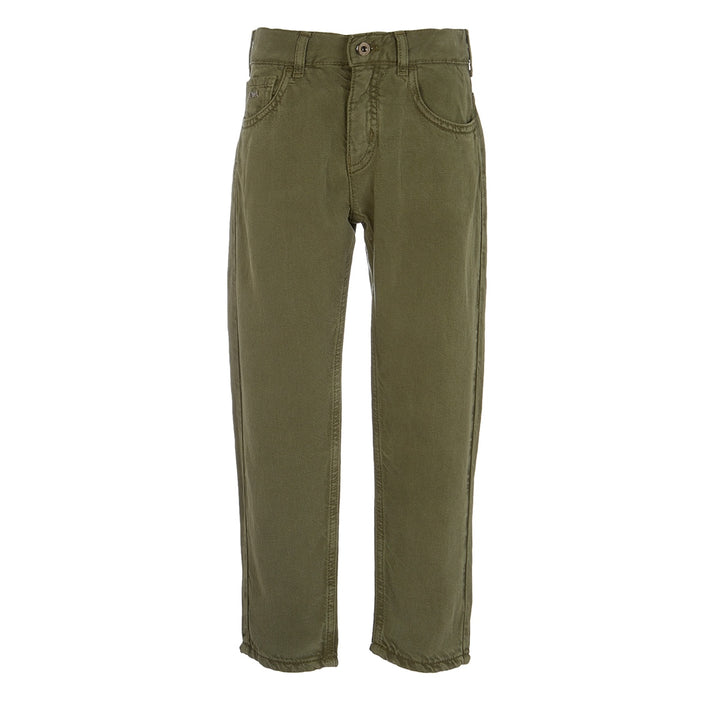 Emporio Armani Junior Denim Bettle Green Jeans - 6Y