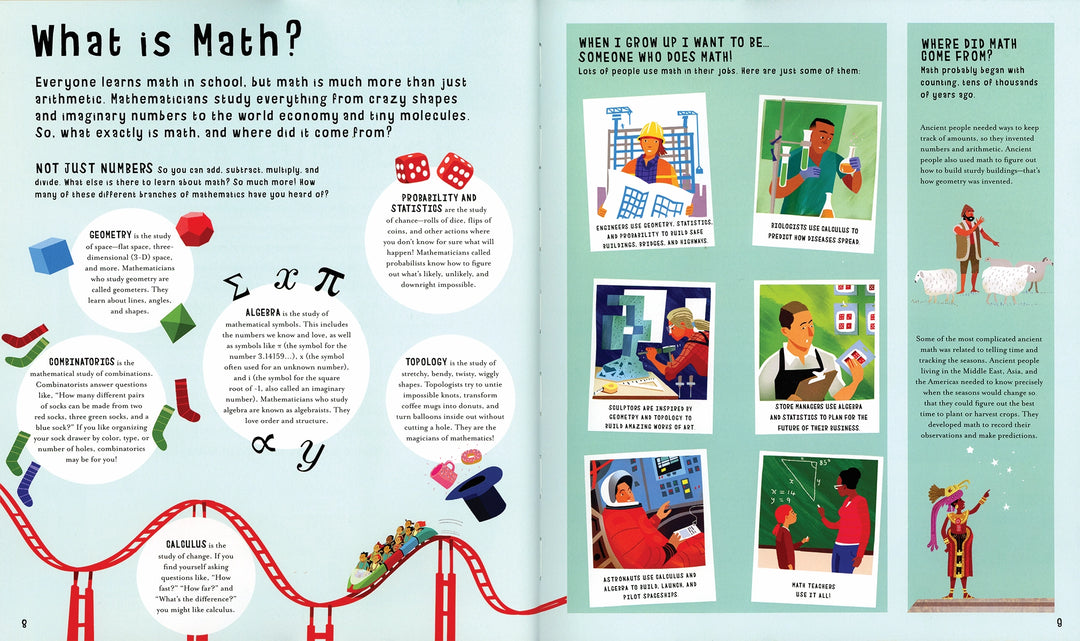 USBORNE The Book of Math