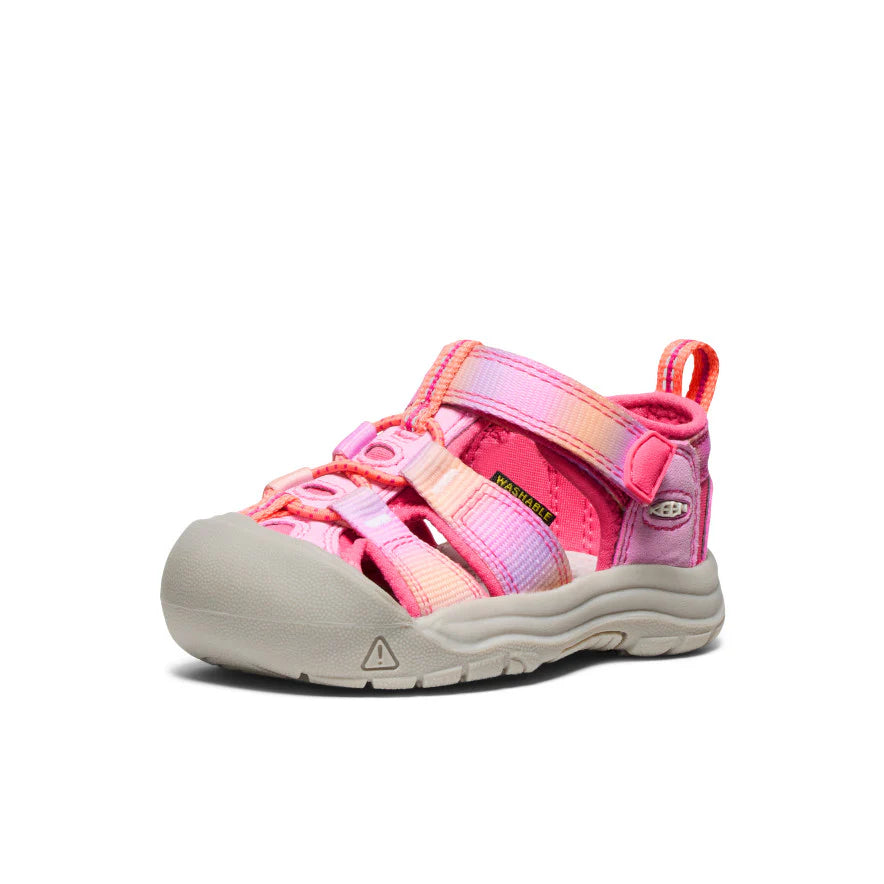 >KEEN Kids Newport H2 Quick-Dry Sandal Sandal - HOT PINK/ORCHID PETAL