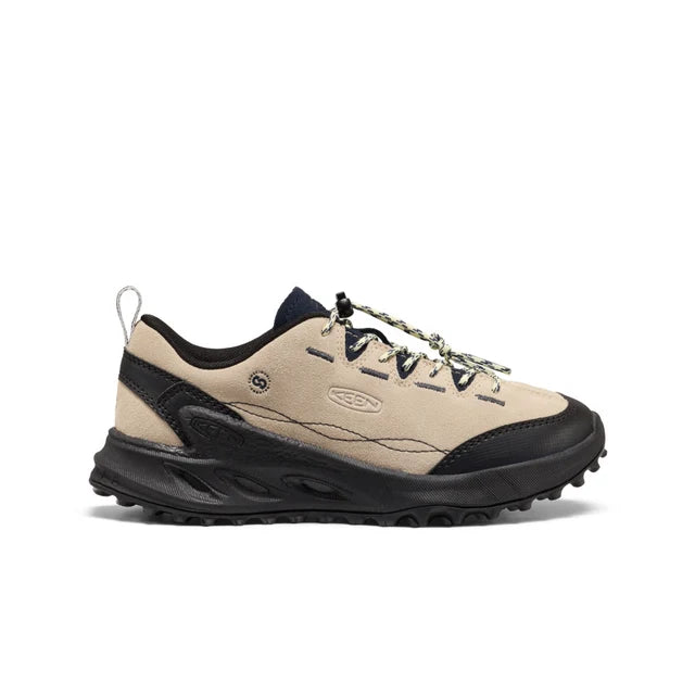 >KEEN Kids Jasper Zionic All-Terrain Traction Sneaker - SAFARI/WAX YELLOW