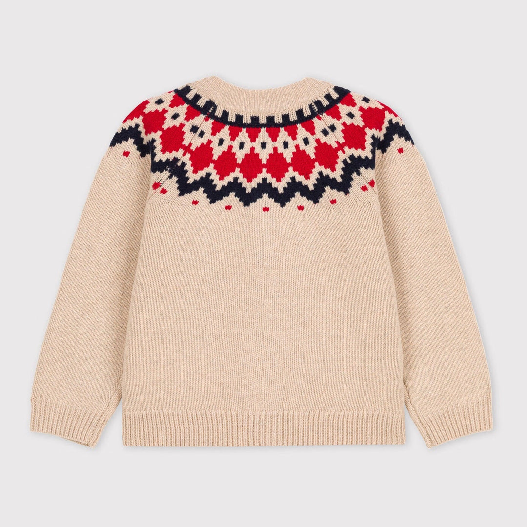 Petit Bateau Kids Wool/Cotton Cardigan