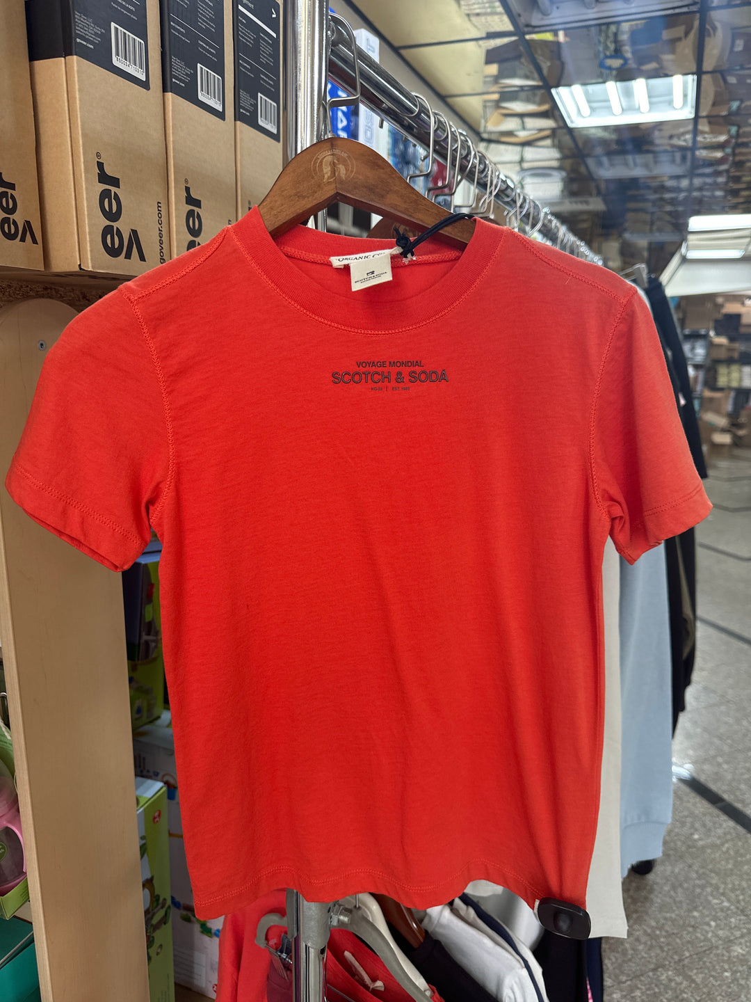 SCOTCH-SODA 151482 T-SHIRTS SS - BOXING RED