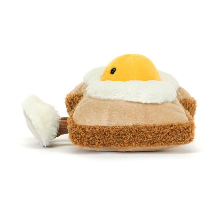 Jellycat Amuseables Egglantine Egg On Toast 4.7in x 6.3in x 4.7in