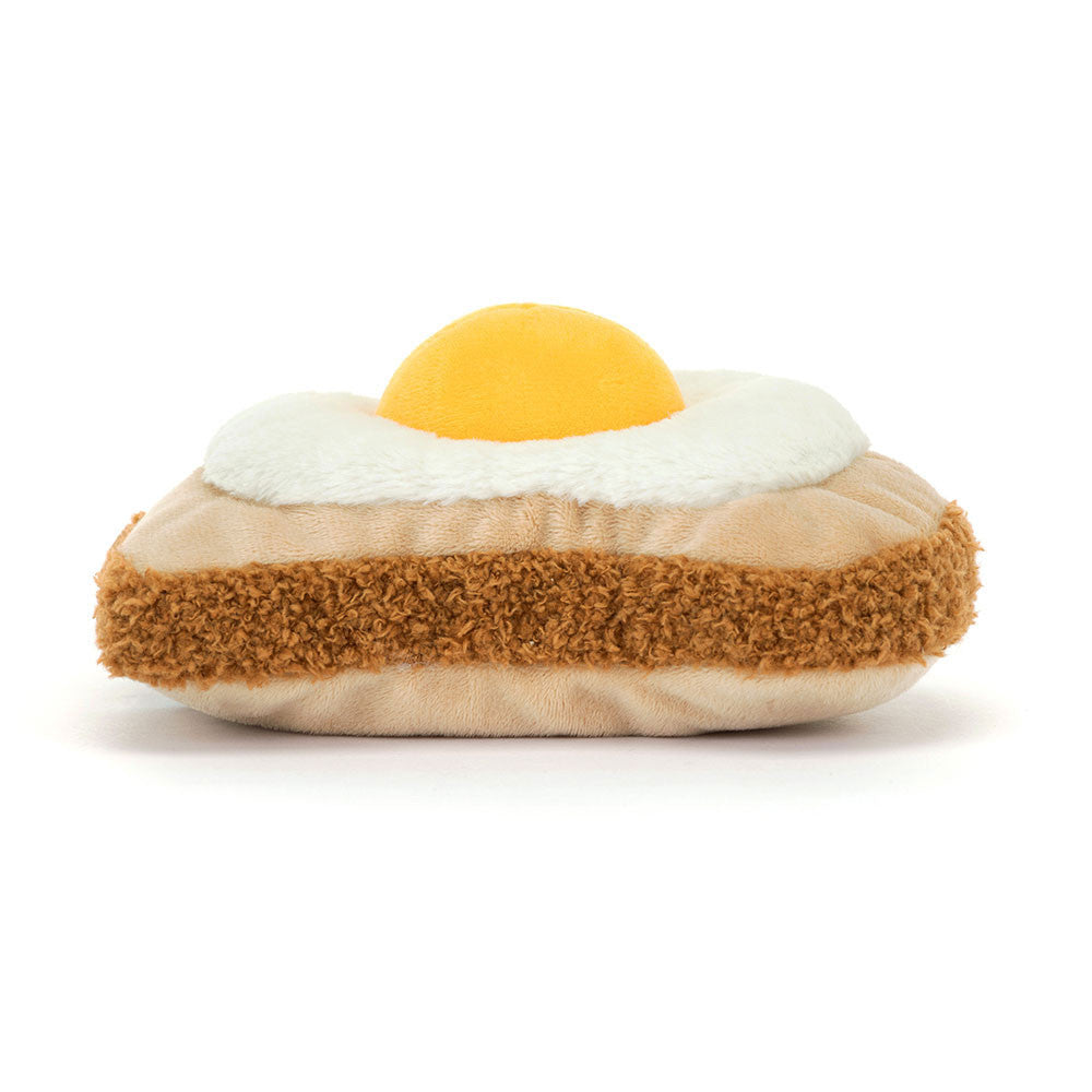 Jellycat Amuseables Egglantine Egg On Toast 4.7in x 6.3in x 4.7in