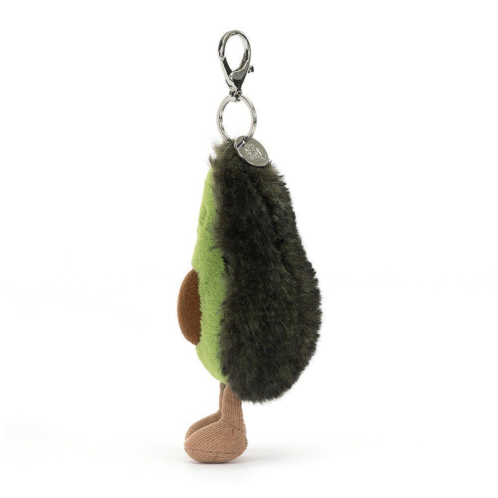 Jellycat Amuseable Avocado Bag Charm H7" X W4"