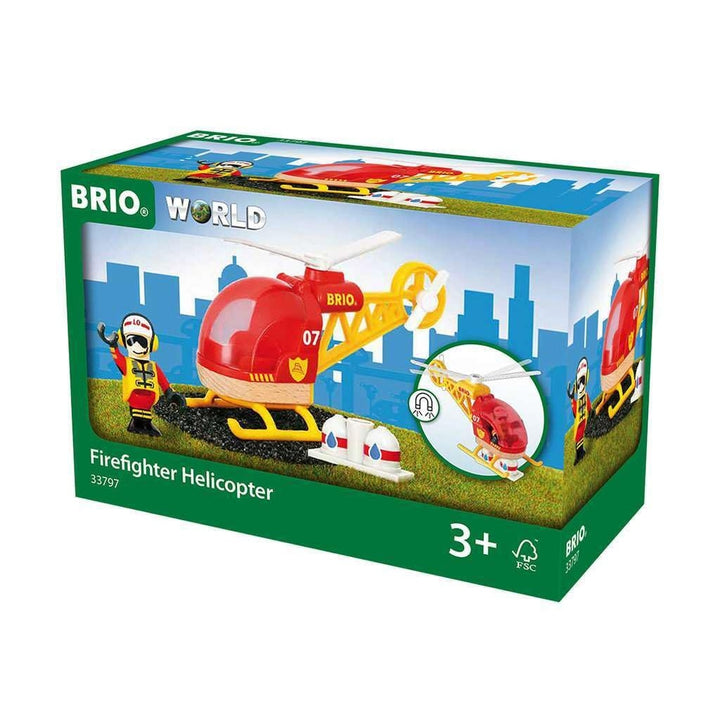 >Brio Firefighter Helicopter 33797