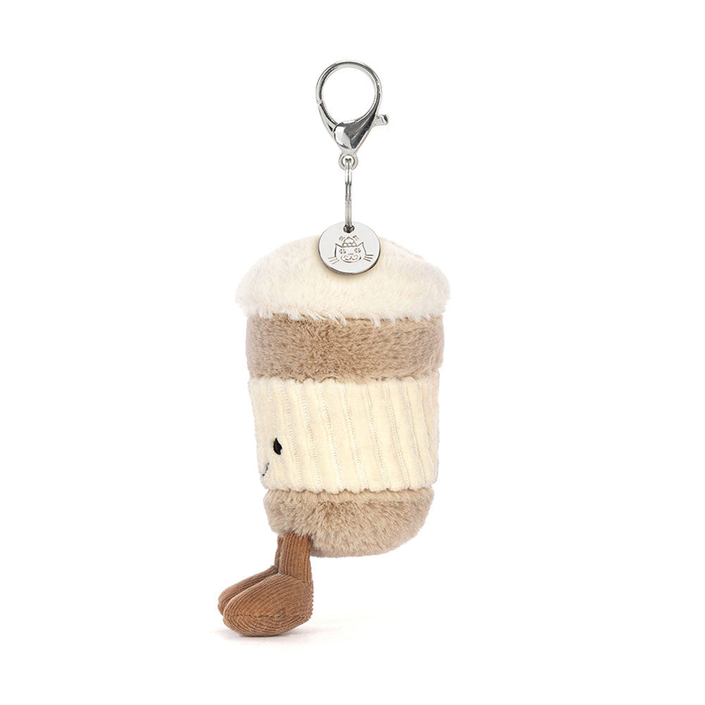 [UK] Jellycat Amuseable Coffee-To-Go Bag Charm 7.1in x 2in x 2in