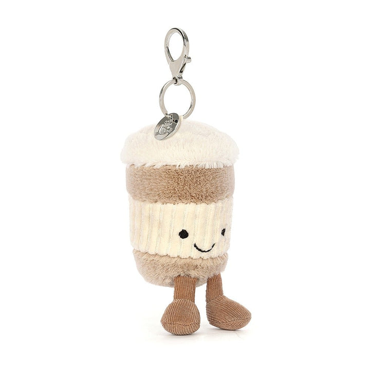 [UK] Jellycat Amuseable Coffee-To-Go Bag Charm 7.1in x 2in x 2in