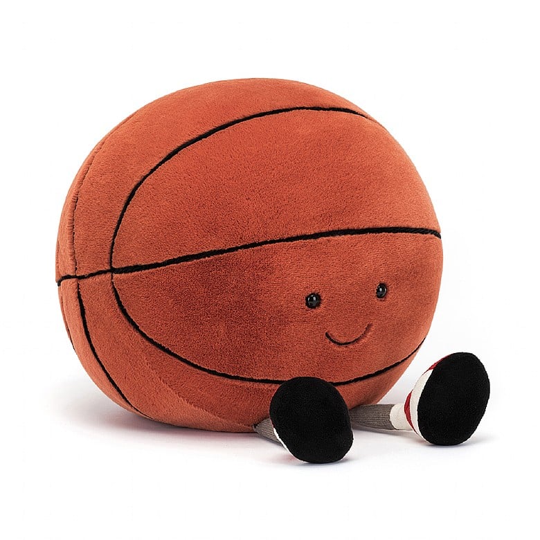 Jellycat Amuseable Sports Basketball - H10" X W9"