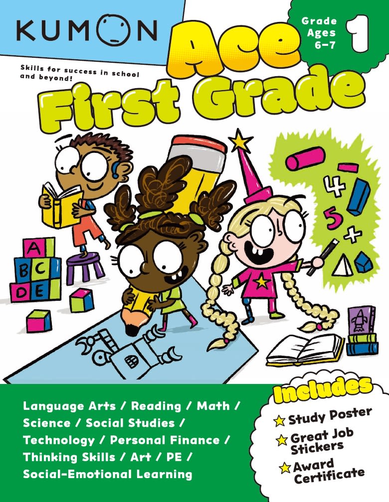 >KUMON Grade 1 Ace Age 6-8