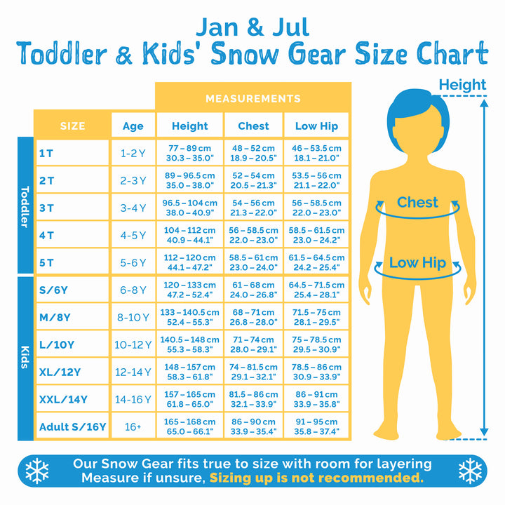 >Jan & Jul Kids Ski Jacket - Cinnamon