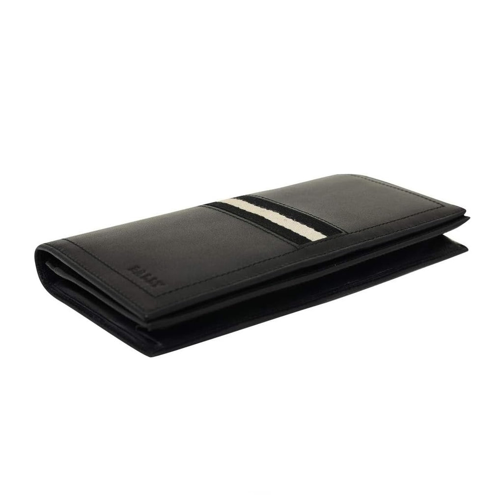 BALLY Men's TALIRO Long Wallet with Ribbon Stripe Pattern – Mom