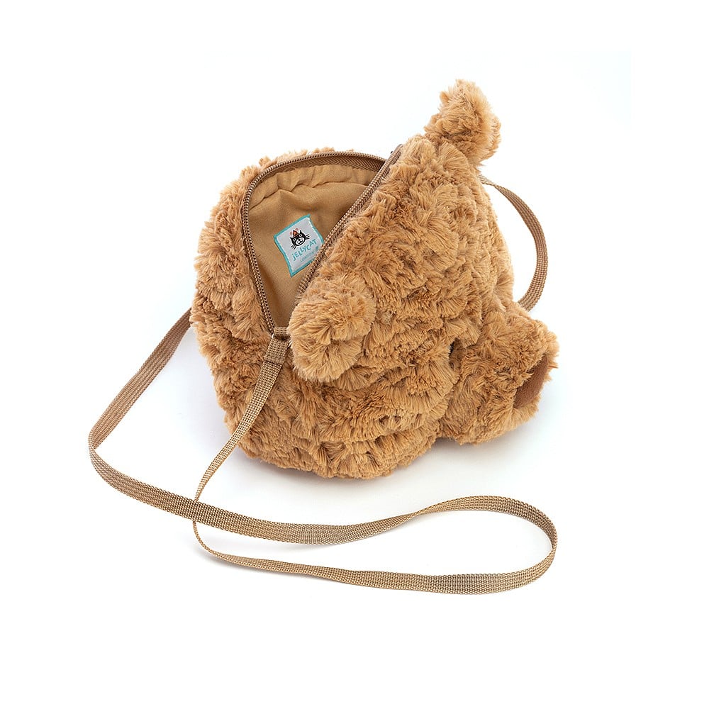 Jellycat Bartholomew Bear Bag H6" X W7"