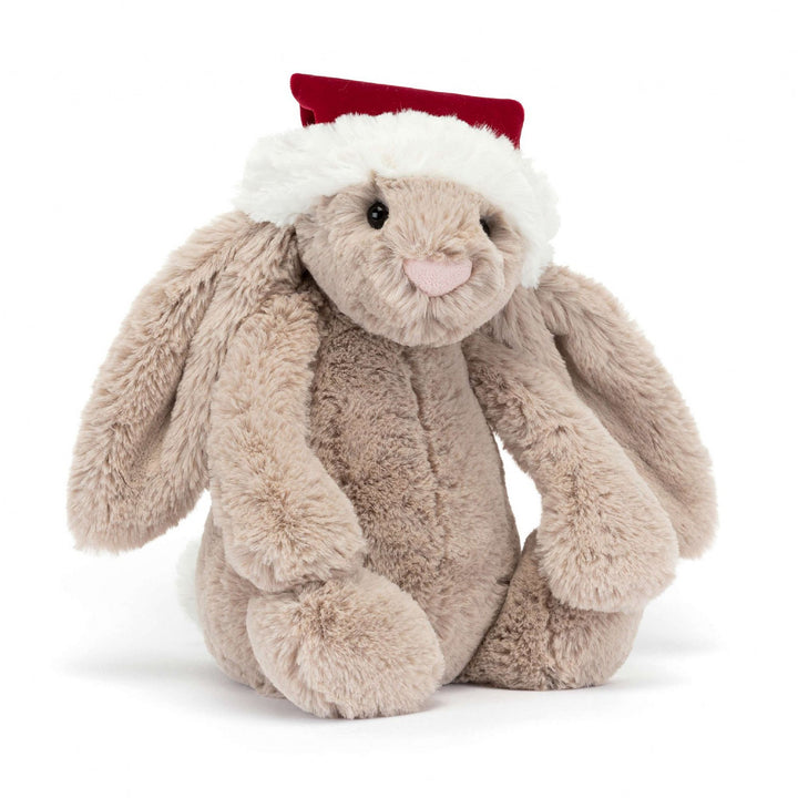 Jellycat Bashful Christmas Bunny 12.2in x 4.7in x 3.5in