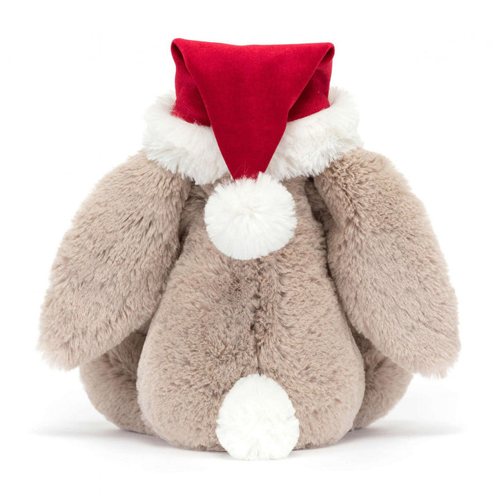 Jellycat Bashful Christmas Bunny 12.2in x 4.7in x 3.5in