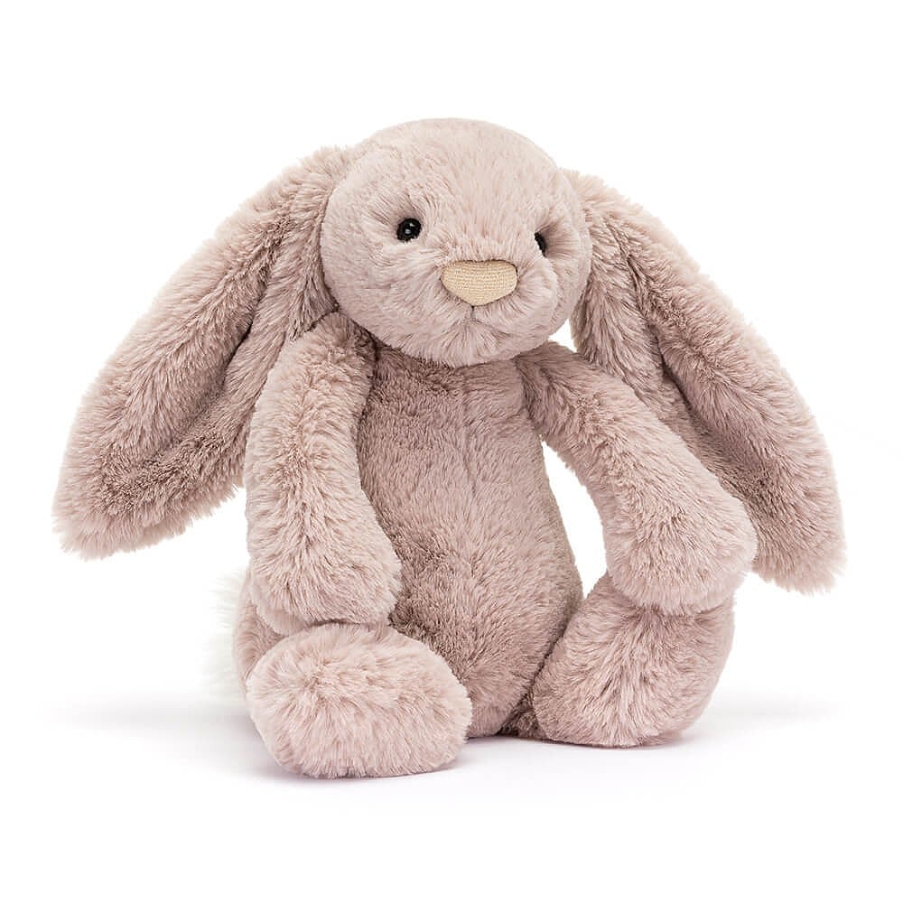 Jellycat Bashful Luxe Rosa Bunny Original - MEDIUM H12" X W5"