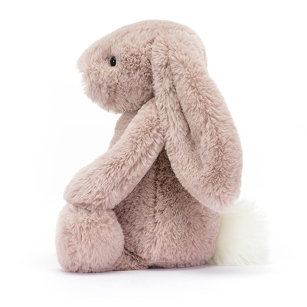 Jellycat Bashful Luxe Rosa Bunny Original - MEDIUM H12" X W5"